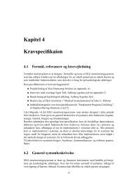 Kapitel 4 Kravspecifikaion - Aalborg Universitet