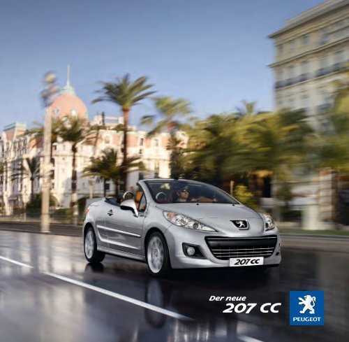 PEUGEOT 207 CC Modellprospekt