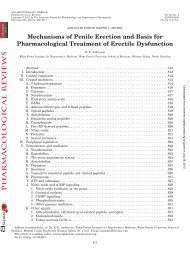 Mechanisms of Penile Erection and Basis for Pharmacological ...