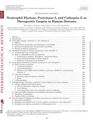 Neutrophil Elastase, Proteinase 3, and Cathepsin G as Therapeutic ...