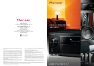 Home A/V Catalog 2011 - 2012 (Autumn edition) - Pioneer