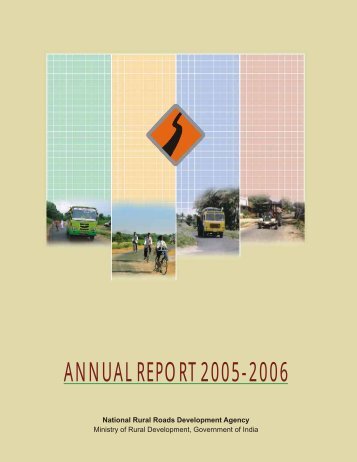 Annual Report 2005-06 - pmgsy