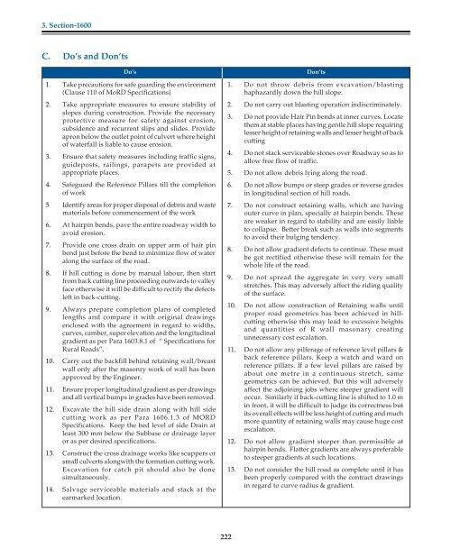 Quality Assurance Handbook for Rural Roads Volume-I - pmgsy