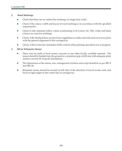 Quality Assurance Handbook for Rural Roads Volume-I - pmgsy