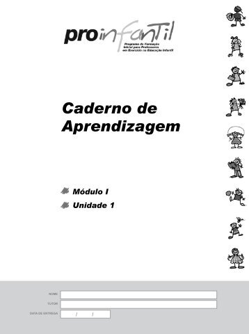 Caderno de Aprendizagem - Portal do Professor - Ministério da ...