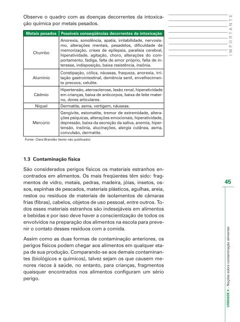 Organização e Operação de Cozinhas Escolares - Portal do ...