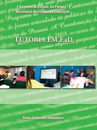 TUTORIA EM EaD - Portal do Professor - Ministério da Educação