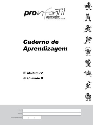 Caderno de Aprendizagem - Portal do Professor - Ministério da ...