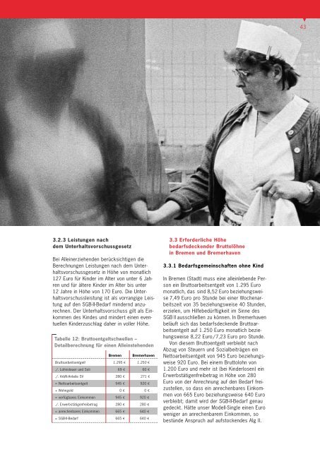 Armutsbericht 2006 - bei der Arbeitnehmerkammer Bremen