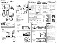 2773 Cutting Layouts General Directions - PrintSew