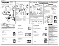 3584 Cutting Layouts General Directions - PrintSew