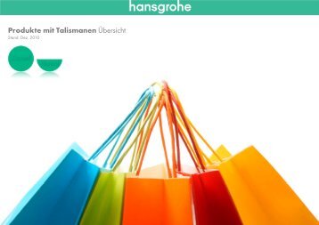 Übersicht aller Produkte mit Talismane - Hansgrohe