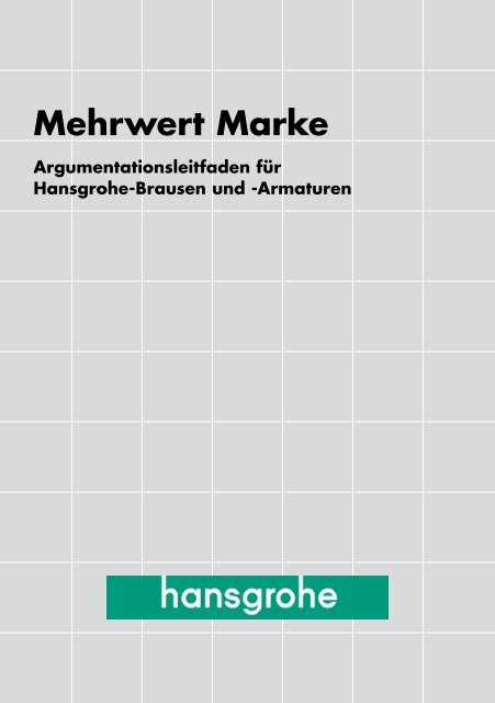 Mehrwert Marke - Hansgrohe