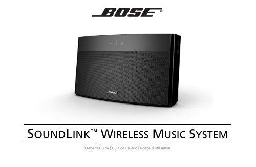 SOUNDLINK - Bose