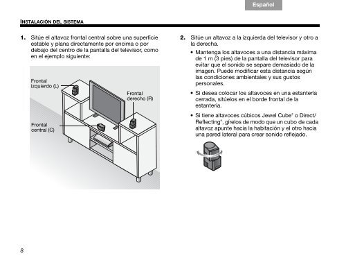 Guía de instalación - Bose