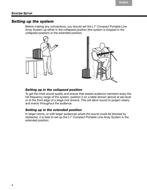 L1 Compact Owners Guide - Bose