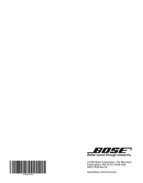 L1 Compact Owners Guide - Bose