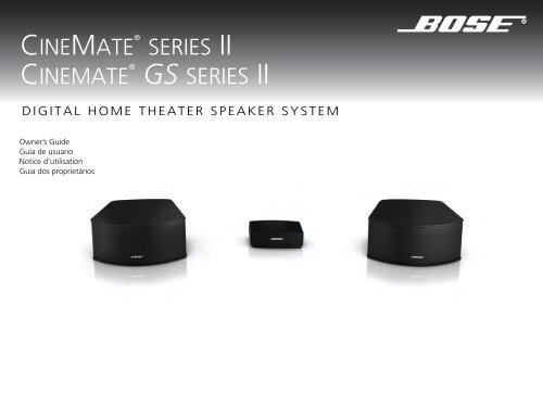 serie II - Bose