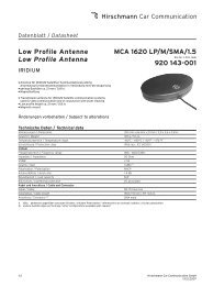 MCA 1620 LP_M_SMA_1.5.pdf - Hirschmann Car Communication