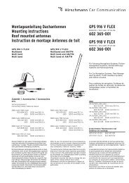 GPS 916 V FLEX - Hirschmann Car Communication