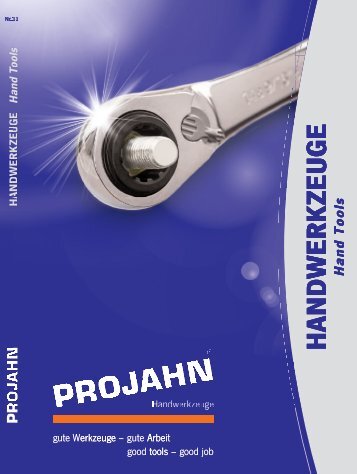 Katalog Handwerkzeuge - Projahn