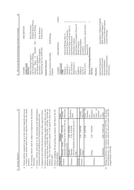 S tuden t Handbook - CAR Campus, Baguio City - Philippine ...