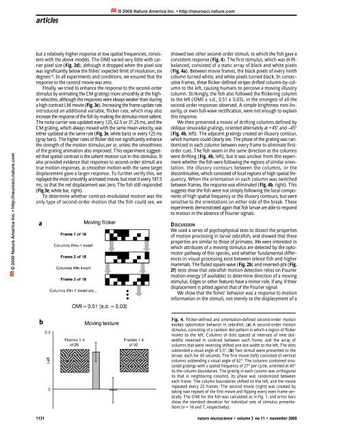 Perception of Fourier and non- Fourier motion by ... - ResearchGate