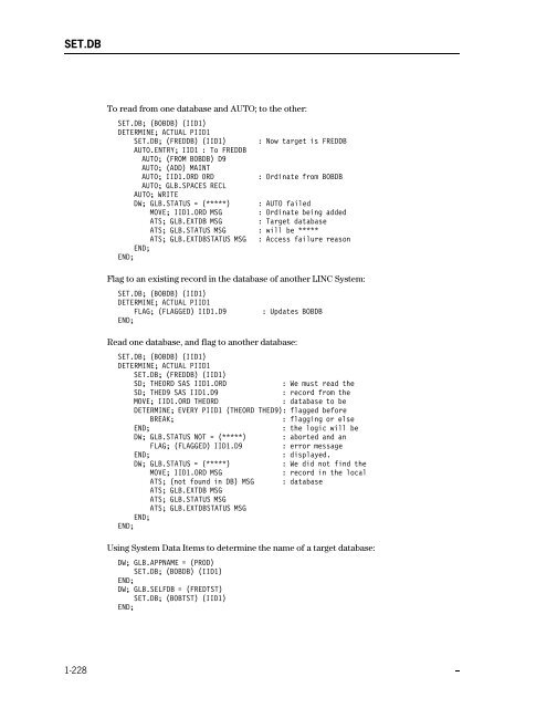 LINC Programming Reference Manual - Public Support Login - Unisys