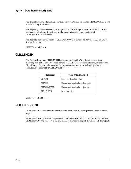 LINC Programming Reference Manual - Public Support Login - Unisys