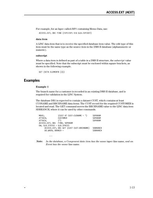 LINC Programming Reference Manual - Public Support Login - Unisys