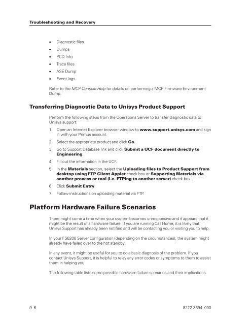 FS6200 Server System Implementation Guide - Public Support ...