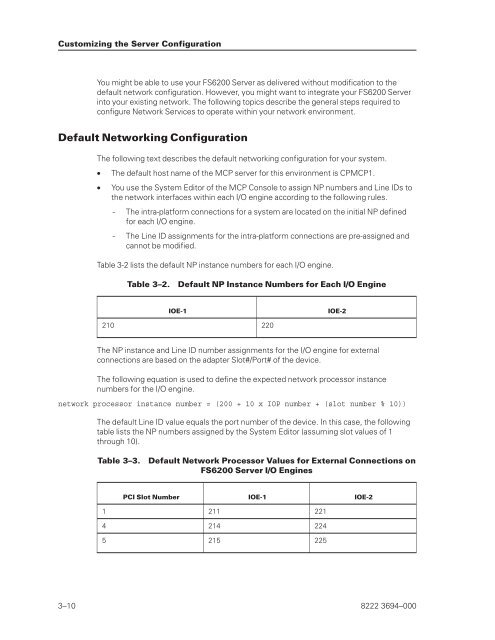 FS6200 Server System Implementation Guide - Public Support ...