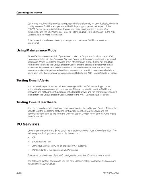 FS6200 Server System Implementation Guide - Public Support ...