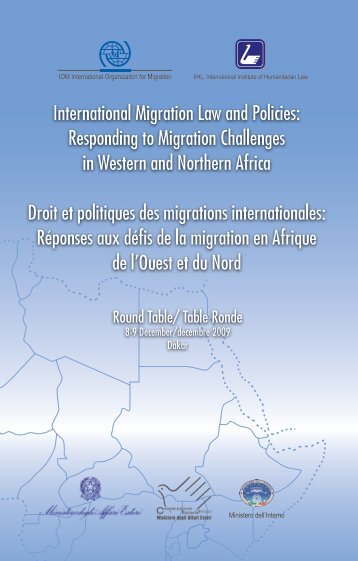 International Migration Law and Policies - International Institute of ...