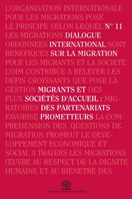 Untitled - IOM Publications - International Organization for Migration