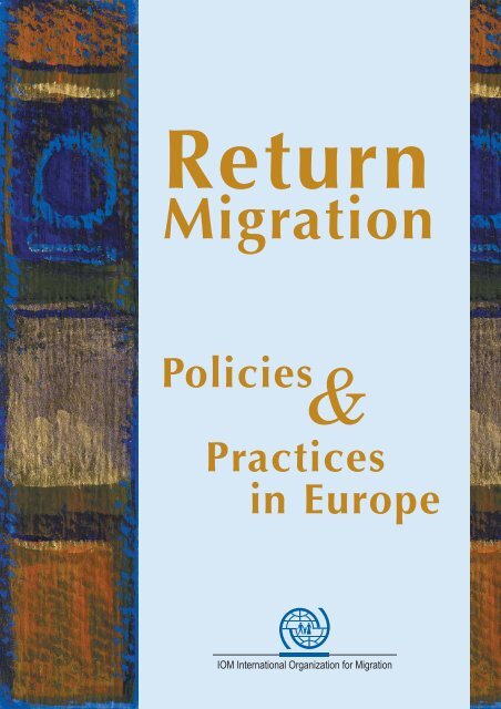 Return - IOM Publications - International Organization for Migration