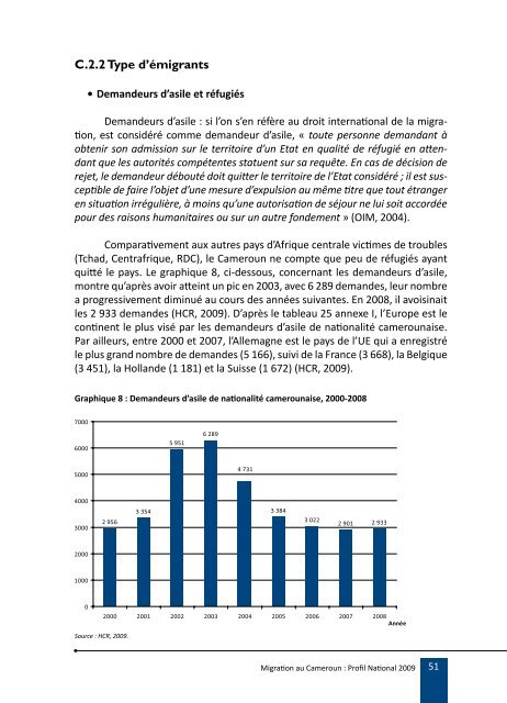 Migration au Cameroun Migration au Cameroun - IOM Publications