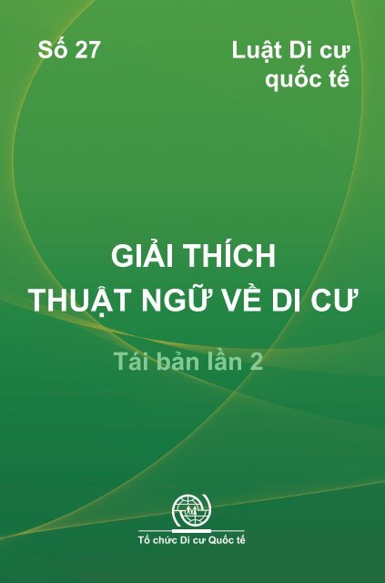 Các Thích Thuật Ngữ Về Di Cư được sử dụng bởi IOM (Tái bản lần 2