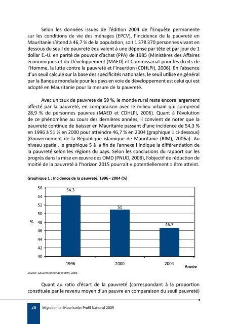 Migration en Mauritanie Migration en Mauritanie - IOM Publications ...