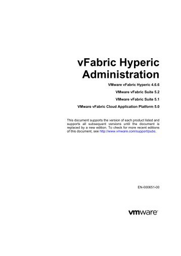 vFabric Hyperic Administration - Documentation - VMware
