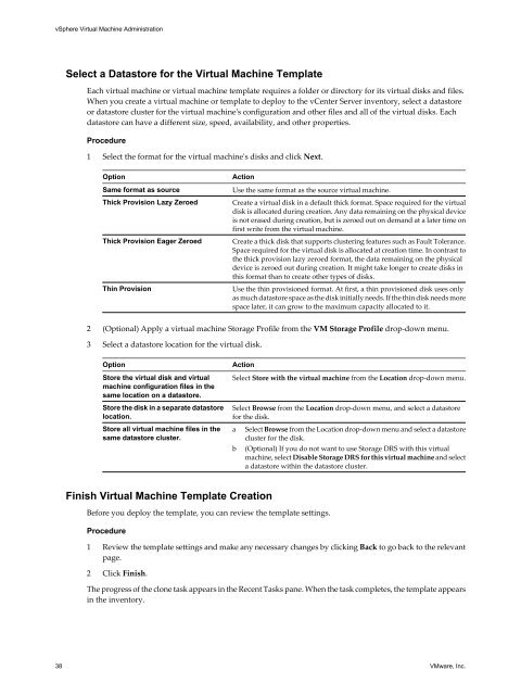 vSphere Virtual Machine Administration - Documentation - VMware