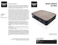 Queen Raised Air Bed - pure global brands, inc.