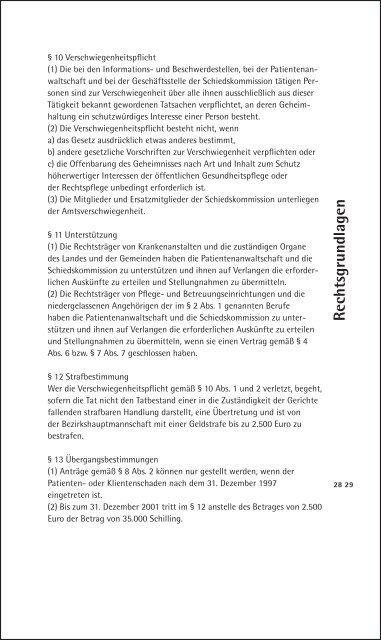 V orwort - Patientenanwaltschaft für das Land Vorarlberg