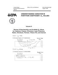 Understanding Variation in Partition Coefficient, Kd, Values Volume II