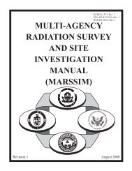 MARSSIM - The Risk Assessment Information System - Oak Ridge ...