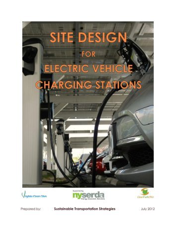 Site Design For Electric Vehicle Charging Stations Version 1.0