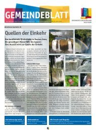 Gemeindeblatt - Reformierte Kirchgemeinde Solothurn