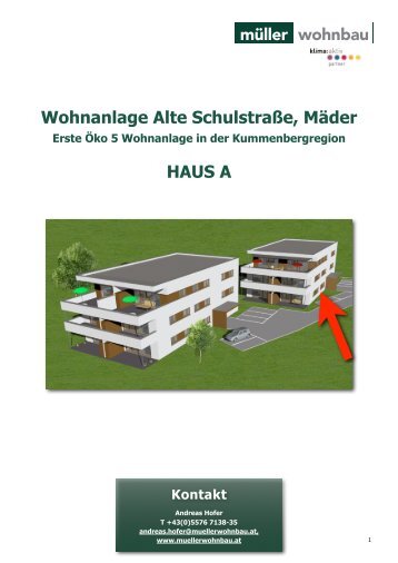 Verkaufsmappe Haus A