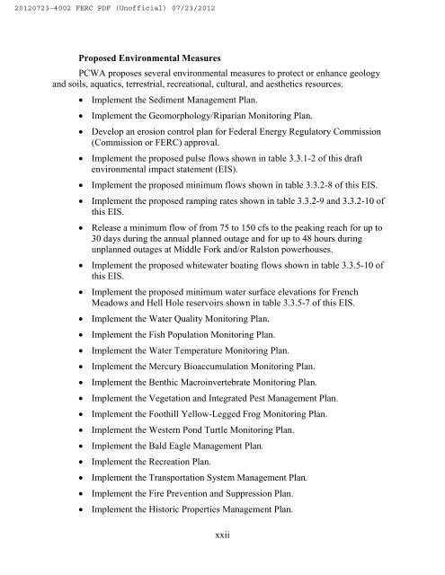 Draft EIS_072312.pdf - Middle Fork American River Project ...