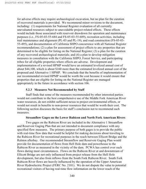 Draft EIS_072312.pdf - Middle Fork American River Project ...